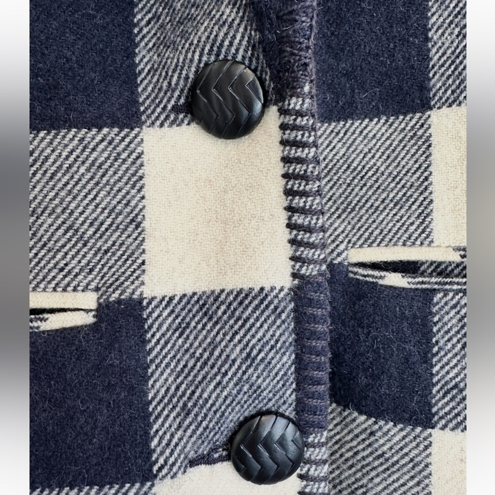 Vintage Pendleton Virgin Wool Buffalo Plaid Blazer. Size:10. Excellent condition - Picture 6 of 12